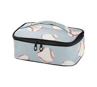 Amooorous Borsa per il pranzo da donna con motivo baseball) contenitore per il pranzo da donna per lonchera para Hombre que Caliente