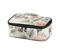 Amooorous Borsa per il pranzo per ragazze vintage rose mini borsa per il pranzo piccola scatola per il pranzo per le donne mini frigo pasto termico tote ufficio