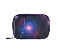 Amooorous Borsa per medicine Starry Night Space per borsa con scomparti staccabili organizer riutilizzabile per pillole grande per borsa