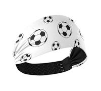 Amooorous Calcio no slip fasce elastiche per il sudore per le donne per la palestra uso quotidiano escursioni bandas para el cabello de mujer