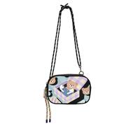 Amooorous Cartoon Carino Birra Auricolari Blu Mini Crossbody Bag Womens Bellezza con slot per carte di credito Messenger Bag Crossbody Data bolsa de mano para mujer elegante