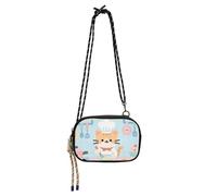Amooorous Cartoon Carino Gatti Chef Blu Anti Theft Crossbody Bag Donne Pratico con Cinghia Regolabile Della Borsa Del Telefono Cellulare Data bolsos economicos para dama