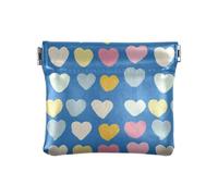 Amooorous Colorato Design Adorabile LoveWomen's Borse di Cuoio Della Moneta Sacchetti Fancy Card Cases Money Organizers per le Donne, Design colorato e adorabile, 1 size