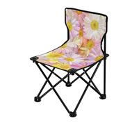 Amooorous Colorato pittura ad olio Feeling Daisies sedia da campeggio portatile ultraleggero zaino sedia borsa per il trasporto inclusa per viaggi sport