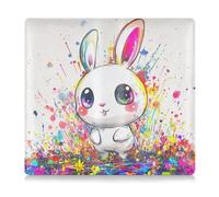 Amooorous Custodia a portafoglio in pelle di alta qualità con coniglietto per tessera di assicurazione e registrazione auto, essenziale per qualsiasi auto, camion, moto, rimorchio o barca