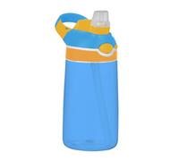 Amooorous Dodger - Bottiglia d'acqua in plastica Tritan portatile, tinta unita, con manico, per bicicletta, corsa, sport, viaggi, palestra, tazas para cafe