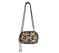 Amooorous Fiori colorati Crossbody Portafoglio Borsa Uomo Impermeabile con Slot per Carte di Credito Messenger Bag Crossbody Data bolsos de marca para mujer