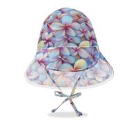 Amooorous Fiori retrò con pittura a olio di colore sentire neonati ragazze cappelli da spiaggia neonati ragazzi spiaggia cappelli da gioco bambino ragazza UPF 50+ regolabile cappello da nuoto da