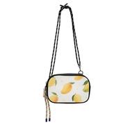 Amooorous Frutta gialla Crossbody Camera Bag Donne Pratica con Tracolla Regolabile Borse A Tracolla Piccole Avere un pasto bolsos economicos para dama