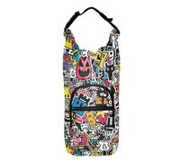 Amooorous Graffiti Art Trend Play Stickers portabottiglie regolabile isolato bottiglia d'acqua borsa porta bottiglia d'acqua cintura titolare, adatto per bottiglie da 567 g, 680,4 g, 907,2 g, 1,134 g