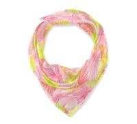 Amooorous James Style Tie-dye Rosa Giallo Quadrato testa di seta sciarpa dei capelli foulard carino sciarpa leggera per le donne per la sera bufanda para mujer elegante