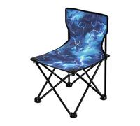 Amooorous Lightening Blue Safari - Sedie da campeggio compatte, ultra leggere, con borsa per il trasporto, per prato all'aperto