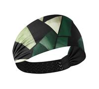 Amooorous Lusso Vetro Colorato Ciano Nero Moda antiscivolo fascia da corsa per le donne Elastiche fasce per il sudore per la testa per uso quotidiano make up Yoga banda para el cabello