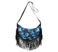 Amooorous Mini portamonete da cocktail nero e rosso ciliegia, da donna, con tracolla regolabile, borsa a tracolla media, borsa a tracolla singola da donna alla moda con (prop2)