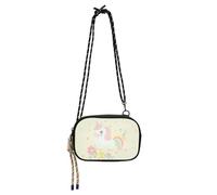 Amooorous Pastello Arcobaleno Dreamy unicorni Ovest Crossbody Borsa Mens Comfort con Cinghia Regolabile Borse A Spalla Delle Donne Per Escursionismo Viaggio bolsa de mano para mujer elegante