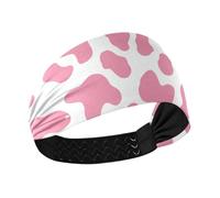 Amooorous Peach Mucca Modello no slip fasce per il sudore per le donne Elastico testa fasce per il sudore per le donne per il trucco Calcio Calcio cintillos de pelo para mujeres