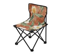 Amooorous Pittura ad olio con margherite bianche sedia da campeggio ultraleggera sedia da spiaggia con borsa per il trasporto per campeggio campeggio