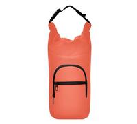 Amooorous Pomodoro tinta unita Pure Plain Peach Water Bottle Carrier Sling Carrier per bici Zaino portabottiglie d'acqua, adatto per bottiglie da 590 ml, 24 oz, 32 oz, 1134 ml