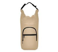 Amooorous Portabottiglie marrone tinta unita marrone chiaro con bottiglie con cerniera borsa per il trasporto bottiglia d'acqua borsa da cintura portabottiglie, adatto per bottiglie da 567 g, 680,4 g,