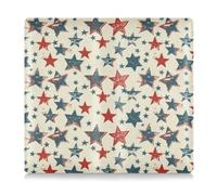 Amooorous Portadocumenti in pelle con stelle e elementi della bandiera americana per documenti essenziali, patente di guida, carte di credito, Stelle, con, elementi, di, bandiera americana, 1 size