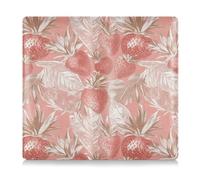 Amooorous Portadocumenti in pelle di alta qualità con fragole color oro rosa e oro per tessere, documenti essenziali, patente di guida, Fragola oro rosa, 1 size