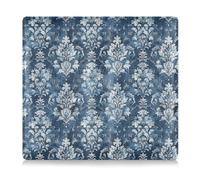 Amooorous Portafoglio vintage vintage in pelle di alta qualità per assicurazione e carta d'identità, perfetto per auto, per documenti, patente di guida, Retro Vintage Denim Vittoriano, 1 size
