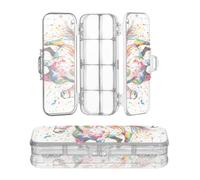 Amooorous Progettato Cancella Matite Box Carino Acquerello Bianco Cavallo