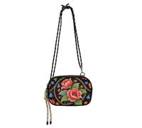 Amooorous Retro Red Peony Flowers Cross Body Bag Mens Trendy con tracolla regolabile piccole borse a tracolla Walk the dog bolsos pequenos para mujer