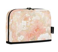 Amooorous Rosa e Bianco Romantico Rosa Fiori Portamatite Grande Capacità Trucco Con Cerniera Sacchetto di Cancelleria per Infermiere Preppy School cartera para lapices escolares de nina