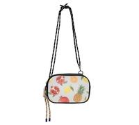 Amooorous Rosso Melograno Arancione Ananas Crossbody Portafoglio Borsa Mens Trendy con slot per carte di credito Borse Data carteras de mano para mujer