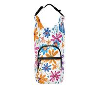 Amooorous Sfondo bianco con lettere hanno una bella giornata. Portabottiglie leggero per borraccia da bicicletta, adatto per bottiglie da 567 g, 680 g, 907 g, 1134 g