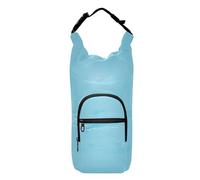 Amooorous Sfondo blu tinta unita porta bottiglia d'acqua borsa da trasporto porta bottiglia d'acqua per escursioni, adatto per bottiglie da 567 g, 680 g, 907,2 g, 1134 g