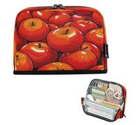 Amooorous Simpatico cartone animato frutta rosso matita titolare grande capacità borse penna semplice cancelleria matita caso per uomo bolsas elementare para erramientas