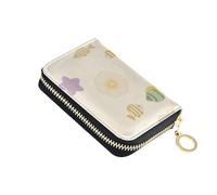 Amooorous Sotto Ocean Animal Meduse Pesce Luce Colorata Cassa di Carta di Cuoio Portafoglio con 9 Carte Slot RFID Blocco Porta Carte di Credito carteras para Mujer
