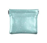 Amooorous Trame di Natale delle donne di cuoio portamonete sacchetti unico chiusura portafoglio titolare della carta per le donne, Texture natalizie, 1 size
