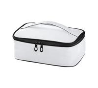Amooorous Unico Bianco Tinta Unica Pianura Pura Borsa Del Pranzo Cooler Tote Bag Adulto Lunch Boxes Per Gli Uomini Mini Lun