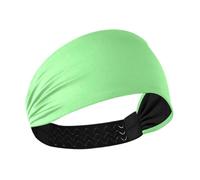 Amooorous Verde pallido Tinta unita pura pianura antiscivolo confortevole fasce per le donne elastici per capelli per i capelli delle donne per il tennis Yoga basket vinchas para el cabello de mujer