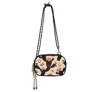 Amooorous Western Mucca Cactus Fiore Nero Beige Donne Borse Crossbody Uomini Bellezza con Cinghia Regolabile Sacchetto Del Telefono Cellulare Camminare il cane carteras elegantes para mujer