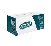 Amoos Asciugamani Zig-Zag - 20 confezioni con 4000 unità - 21 x 22 cm
