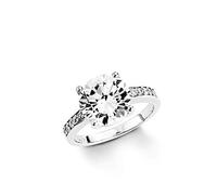 amor - Anello argento sterling Cubic zirconia Donna, Argento, - 9808465