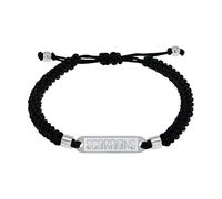 Amor Bracciale Scorpions in acciaio inox/nylon, unisex, per uomo e donna, in confezione coordinata, Mittelgroße, Acciaio inossidabile Nylon, Nessuna pietra preziosa