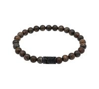 Amor Bracciale Scorpions in acciaio inox/nylon, unisex, per uomo e donna, in confezione coordinata, Mittelgroße, Acciaio inossidabile Legno, Nessuna pietra preziosa