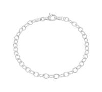 amor Bracciale Charm in Argento Sterling 925 per Donna, 19 cm, Argento, Viene Confezionato in Scatola Regalo, 2038572