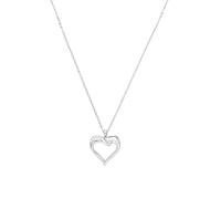 amor - Catena per collana argento zirconia_cubica Donna, Argento, 45-2026246