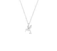 AMOR - Collana da Donna in Argento 925 - Ciondolo a Colibrì - AMR-N0023