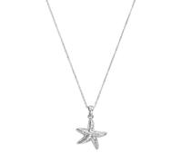 Amor Collana da donna in argento 925, ciondolo a forma di stella marina, AMR-N0049