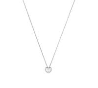 amor - Collana da Donna in Argento 925 - con Zircone - Ciondolo a Cuore - AMR-N0044