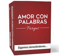 AMOR CON PALABRAS - Coppie - Regali per coppia o regalo di anniversario coppia. Giochi da tavolo per adulti per due persone. Regali originali per coppie