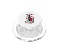 Amor Eterno Dia de Los Muertos Gatto Floreale Teschio di Zucchero Art PopSockets PopGrip per MagSafe
