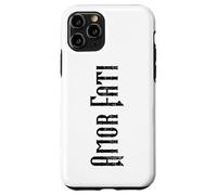 Amor Fati Ama il tuo destino - Citazioni latine ispiratrici stoiche Custodia per iPhone 11 Pro